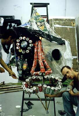Building the head of the Murdeth puppet