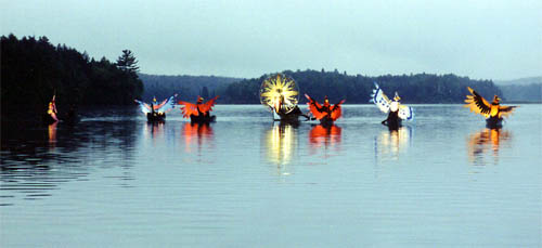 The Dawn Birds with the Sun Disk