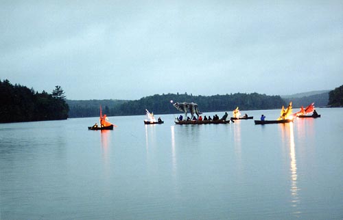 The Dawn Birds circle Wolf